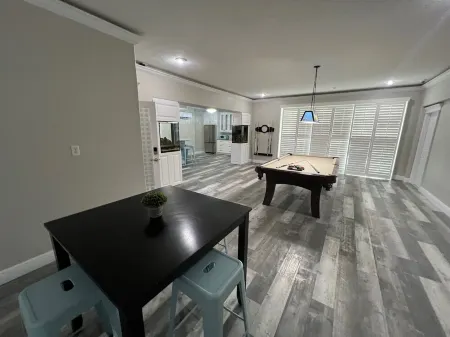 Direct Gulf access 4-bedroom estate with a private boat dock