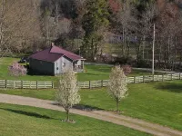 The Grey Cabin at Highland Hideaways Hotels in Wilson Creek