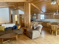 Beautiful waterfront and wildlife views in this quiet riverfront cabin