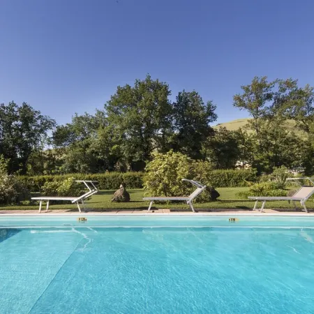 Le Macine, a wonderful ancient restored watermill with Pool
