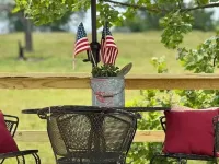 Flat Creek Cabin at Riverbend Farm in Evening Shade Arkansas Hotels in Sharp County