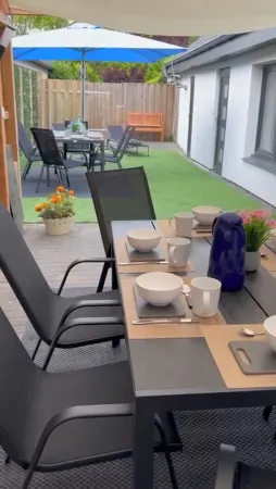 5-room house in a central location - the perfect feel-good oasis for up to 7 people