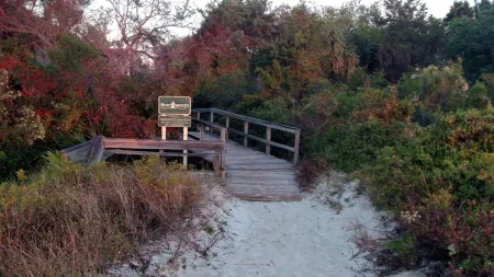 On The Beach With 2 Bikes And Pool Отели рядом с достопримечательностью «St Simons Island»