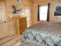 A luxurious cabin quietly tucked away in the woods, pet friendly, WiFi