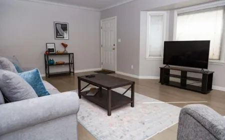 Modern and Relaxing Home Отели рядом с Аэропорт Медоус Филд