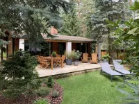 BUNGALOW IN THE FOREST on a natural plot