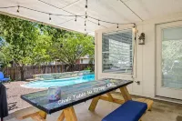 Quick Access: Kalahari- Dell Diamond- Austin- 4Bdrm- 1Story with Pool & Games - สระว่ายน้ำส่วนตัว