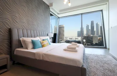 Elite LUX Holiday Homes - 3BR Full Burj Khalifa & Fountain Views in Downtown Hotels in Dubai