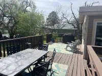 Lake LBJ waterfront house in a large quiet cove - SUP boards, kayak, great view!