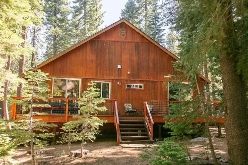 Tahoe Donner Cabin Level Driveway Sleeps 8