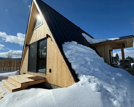 Stylish Nordic A-frame in Downtown Victor Hotels in Victor