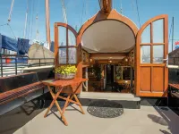 Boat in Leiden Near City Center & Museums