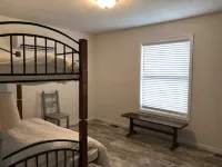 New! 30 seconds from couch to shore, covered front porch w/sunset water views.
