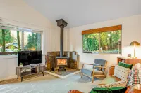 Dog-Friendly Rustic Home w/Deck, Gas Grill, Wood Stove, Fast WiFi, & Partial A/C