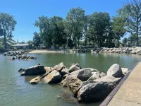 Charming Cottage with Private Sandy Beach - Delightful Lakefront Escape Hotels in Huron