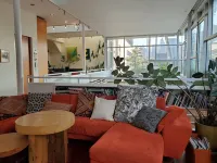 2 story Penthouse with incredible light, 26' ceilings & great outdoor space