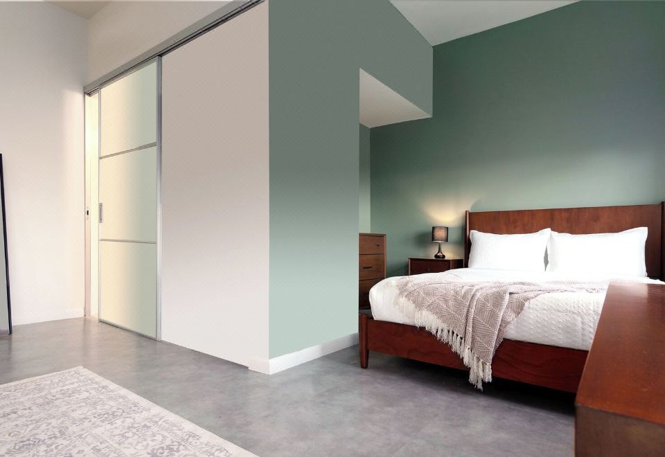 프랭클린 스위트 사우스 비치 내부의 현대적인 주방