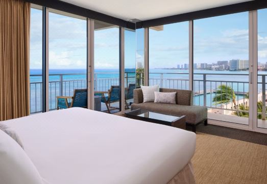 와이키키 해변 전경