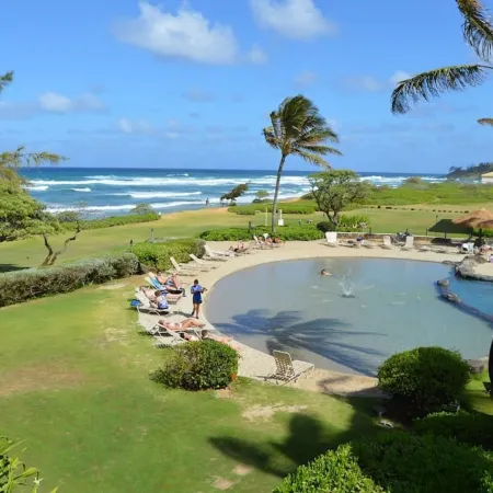 2417 at Oceanfront Resort Lihue Kauai Beach Drive Private Condo