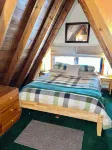 Cozy Chalet at Goat Sanctuary with Water Views