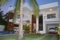 Excellent home - 05 suites with air conditioning, pool and barbecue