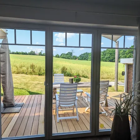 Apartment (56 m²) in the metropolitan region of Hamburg and yet idyllically located