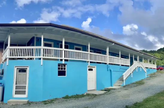 Minutes Walk to Cane Bay Beach- Porch Mountain Views, Sea from the backyard