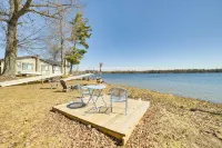 甲板和美景：海爾湖畔小屋