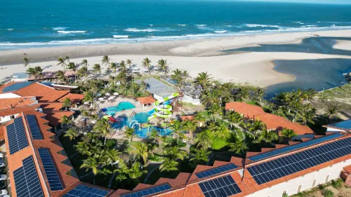 Jangadeiro Praia Hotel Resort - Parque Aquático e Pé na Areia