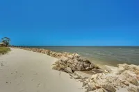 Luxe Beachfront Windmark Cottage w/ Deck!