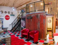 Historic Vintage Gas Station Glacier 9 miles Hotels in Martin City