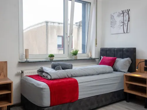 Serviceroom24 - Apartment 3 in Herten WLAN - Smart-TV - 24-7 check-in and kitchen Hotels in Herten