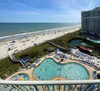 1-bedroom oceanfront condo in fabulous Myrtle Beach with WiFi, fitness room