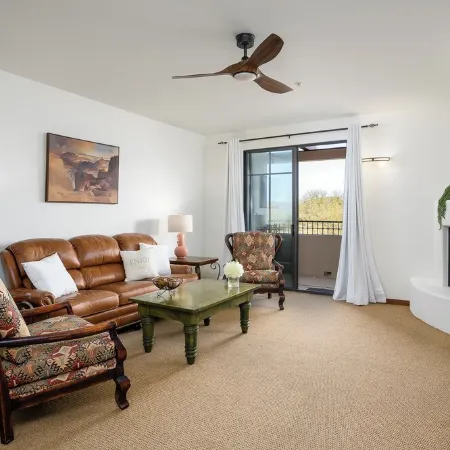 Overlooks Golf Course a 2-bedroom condo in gated community, Carefree
