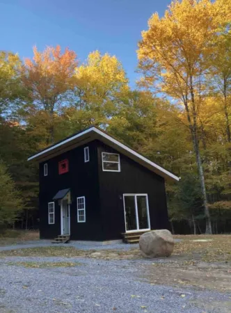 Cozy cabin located at the heart of Spruce Knob West Virginia.