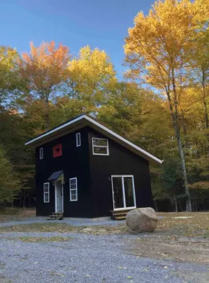 Cozy cabin located at the heart of Spruce Knob West Virginia.