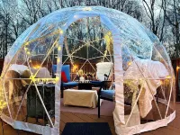 Casino Wine down House with Winter Igloo Hotels in Montville