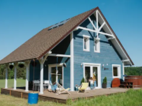 A Spacious House With a Sauna Hotels in Stezyca