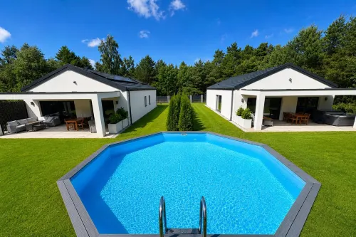 Large Holiday Home, Swimming Pool, Sauna, Jacuzzi - 4-Star