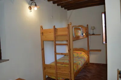House with Private Garden in the Crete Senesi