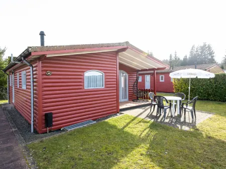 Holzchalet A-D Отели в г. Герольштайн