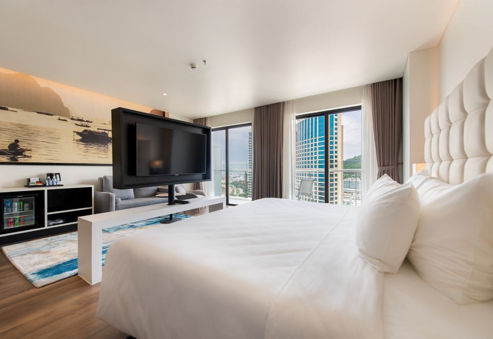 Hotel Soleil Halong의 고급스러운 로비