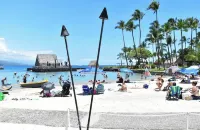 Heart of downtown Kona with WiFi and AC in brilliant Kailua-Kona