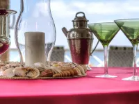 La Petit Maison, is a waterfront two-story cottage near Kemah,TX Hotels in Bacliff
