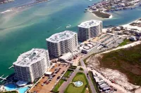 Caribe D907 Luxury Condo- Panoramic Gulf & Bay Views- Resort Amenities