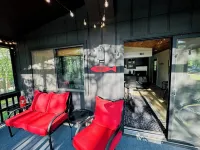 Ruby's Red Door Retreat on Swenson Lake welcomes you to serenity