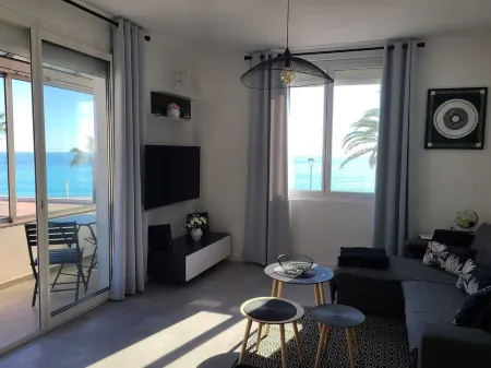 spacious Apartment 2 rooms on the sea side