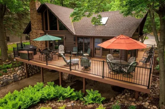 Whitefish Chain Lake Home with Beach + Sauna + King Beds + Kayaks +Paddle Boards