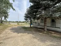 Bungalow cabin along the Yellowstone River in Eastern Montana.