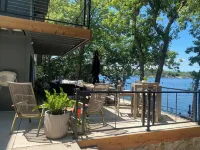 Unique home and 3 level bunkhouse.  Lake of the Ozarks. Accommodate 24 guests!